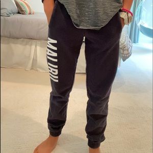 Brandy Melville Malibu Navy Sweatpants